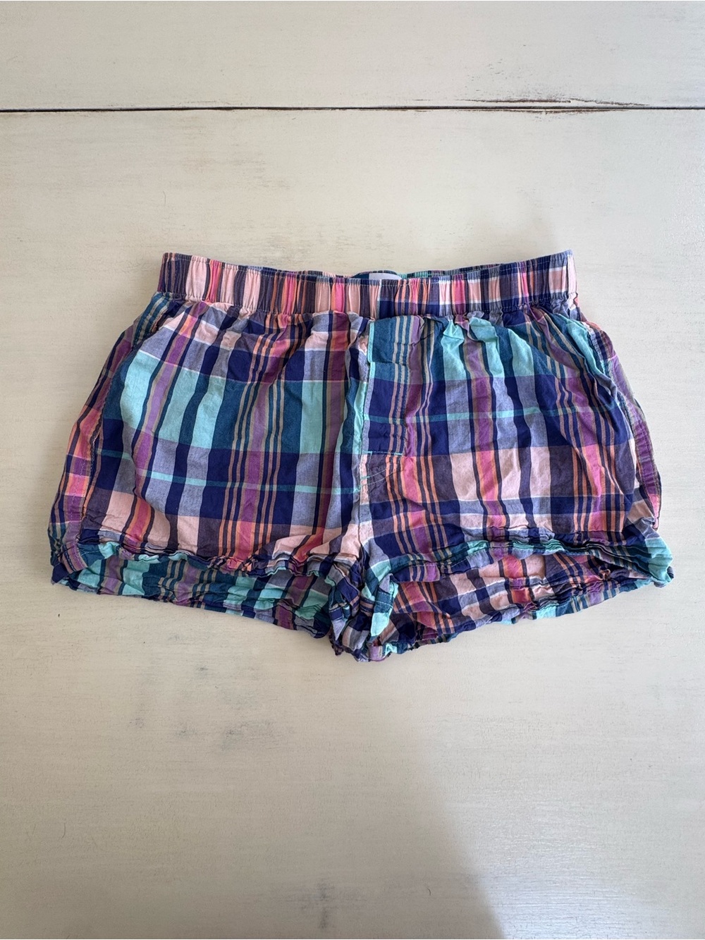 Old Navy Multicolor Striped Cotton Shorts